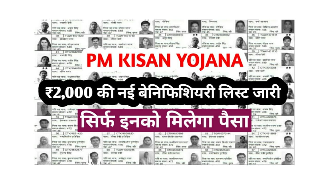 PM Kisan Benificiary List 2025